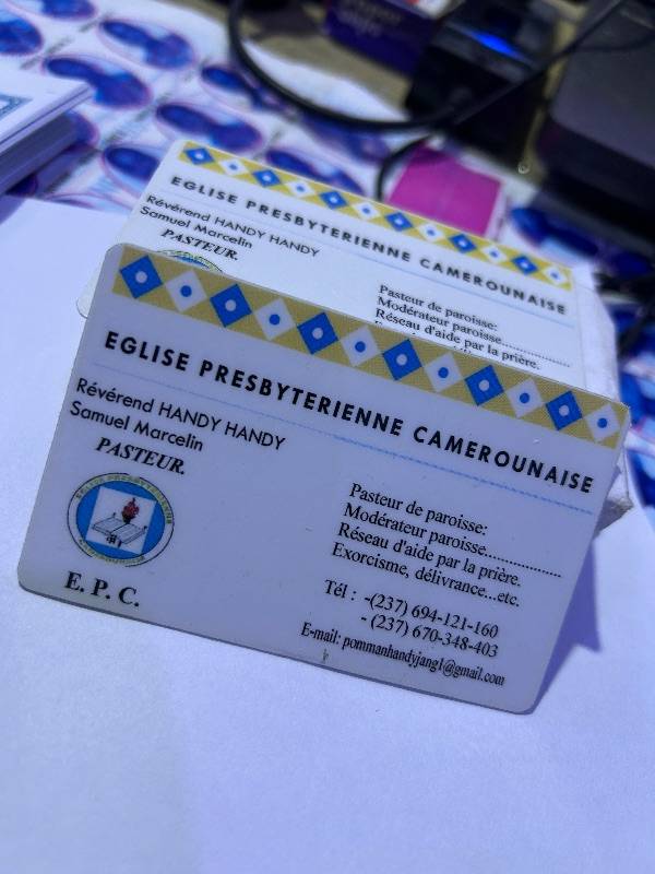Carte de visite et professionnelle