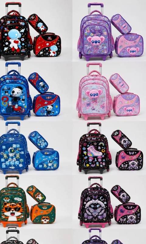 Ensemble sac,trousse,sac gamelle