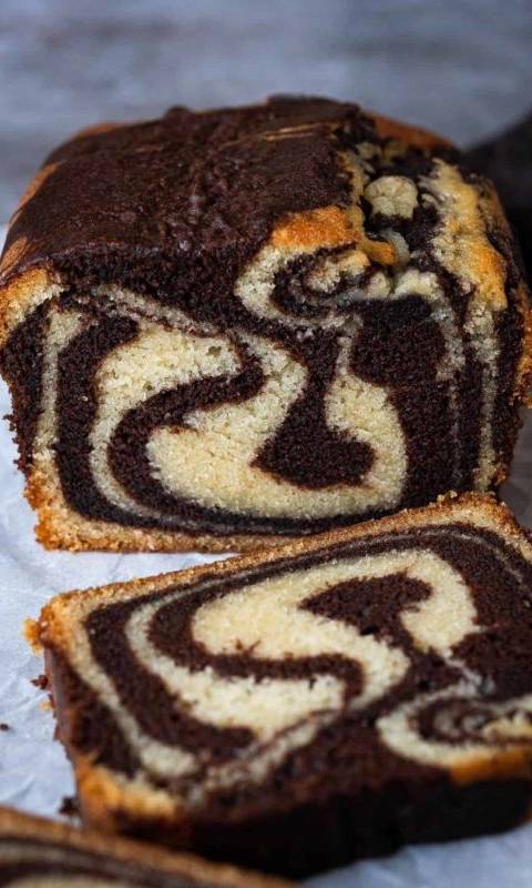 Gâteau Marbré