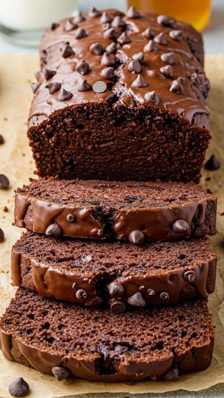 Gâteau au chocolat + pépites de chocolat